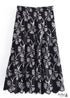 Boho Skirts in Mariana in Lace White, Purple and Black For Women
